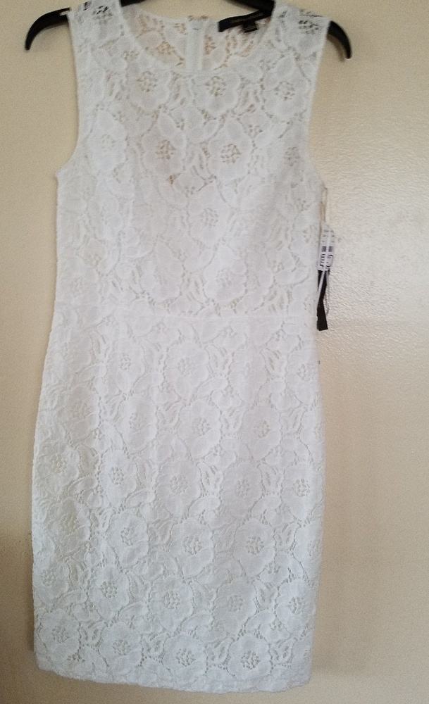 NWT White Shift Dress